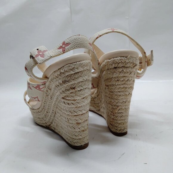 Louis Vuitton Sandals Women Cream Leather (calf) mon-687-092125 - Picture 4 of 9